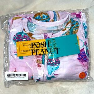 Posh Peanut Gemma Footie Ruffled Zippered One Piece